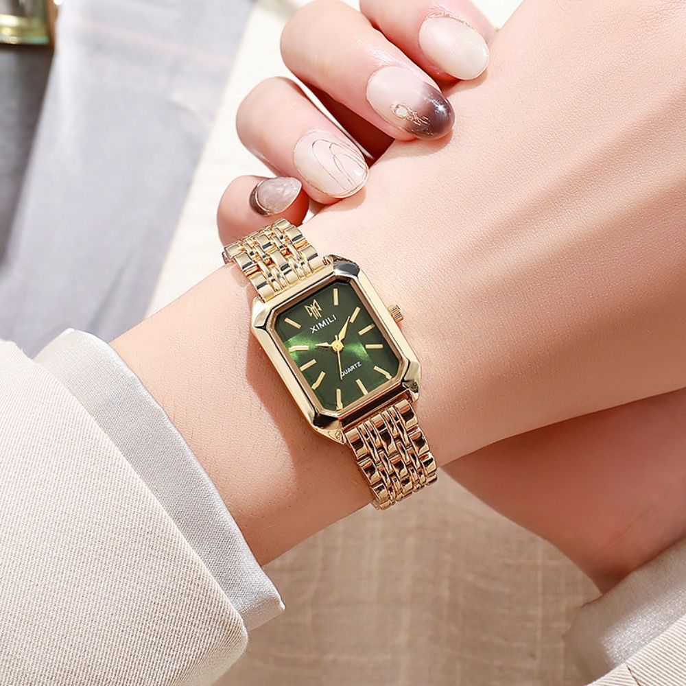Canvas Strap Watch - Relojes de cuarzo de acero inoxidable