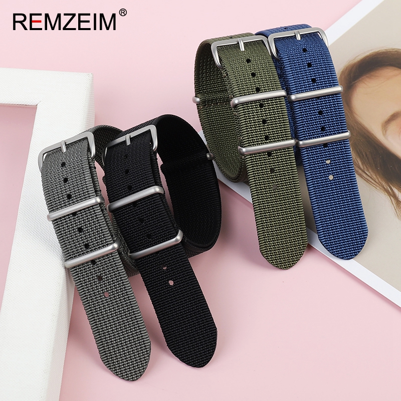 Nueva correa de reloj de nailo - Canvas Strap Watch reseña y precio