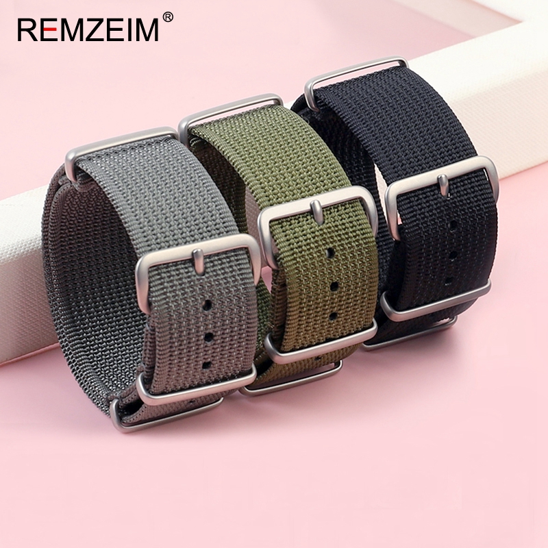 Nueva correa de reloj de nailo - Canvas Strap Watch reseña y precio