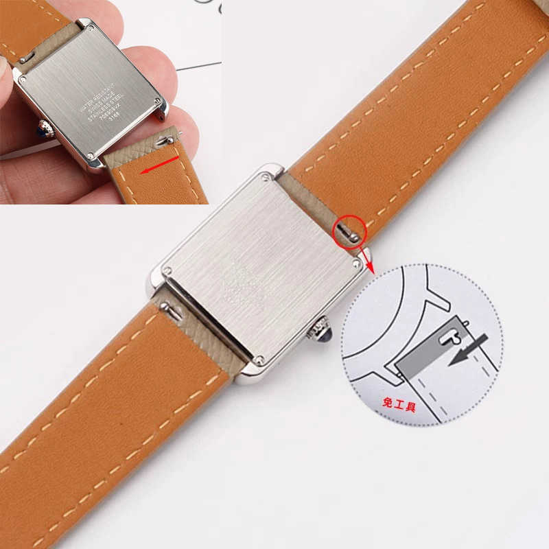 Correa de reloj para Cartier S - Cartier Watch Santos reseña y precio
