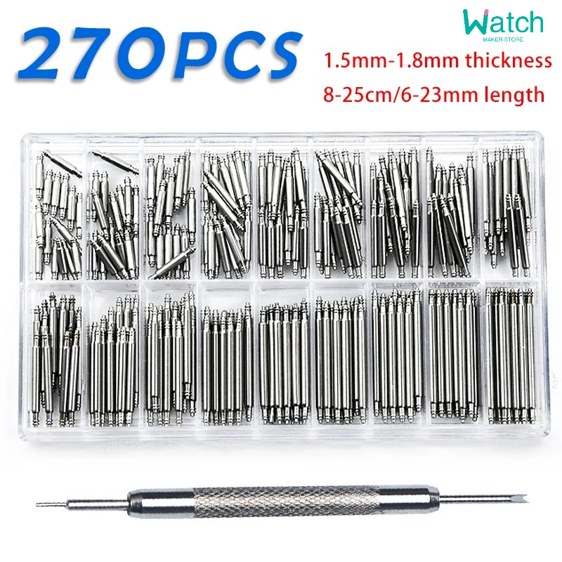 270 unids/set barras de resort - Spring Bar Tool Set reseña y precio