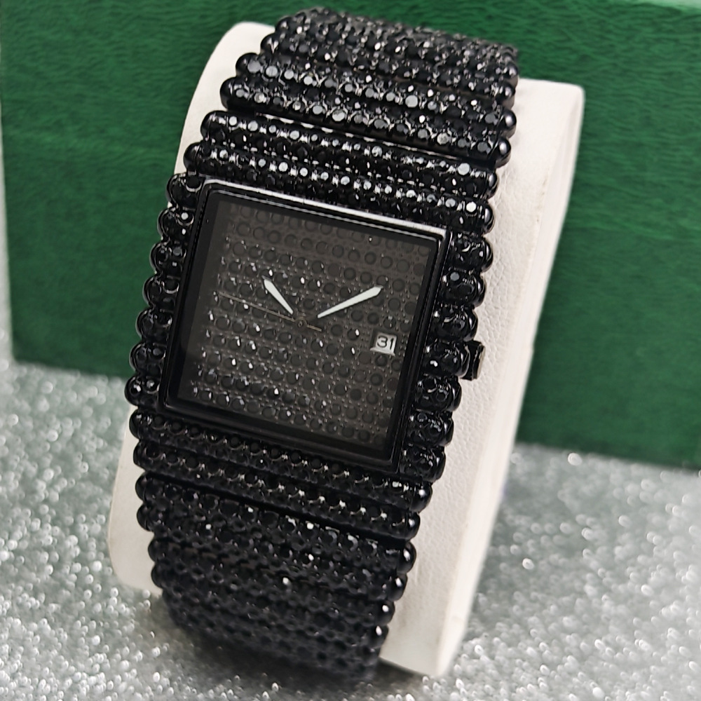 Reloj de Cuarzo con Diamantes  - Butterfly Clasp Deployant reseña y precio